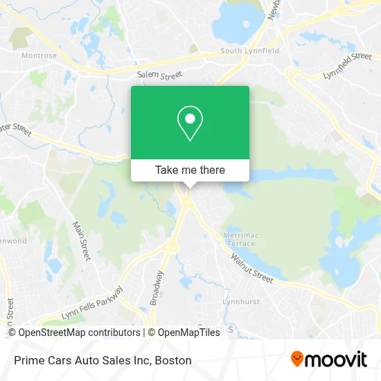 Prime Cars Auto Sales Inc map