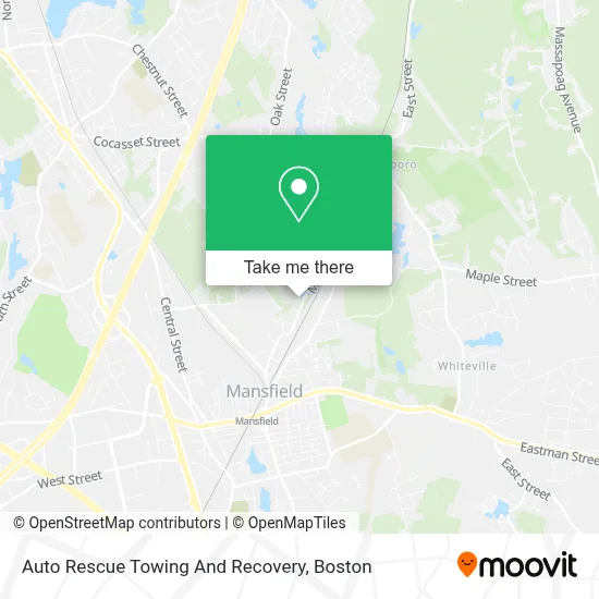 Auto Rescue Towing And Recovery map