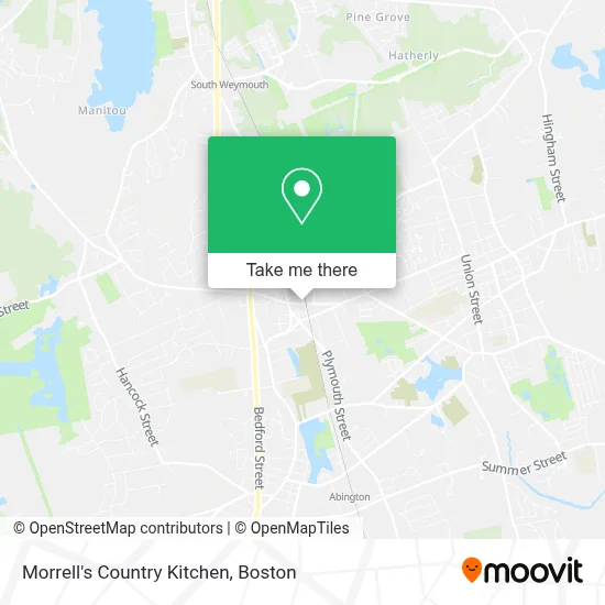 Morrell's Country Kitchen map