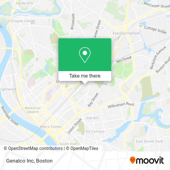 Genalco Inc map