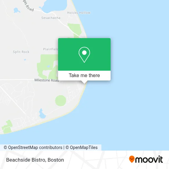 Beachside Bistro map