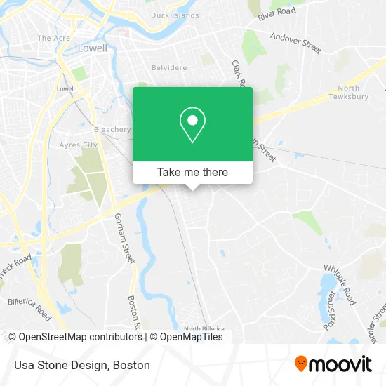 Usa Stone Design map