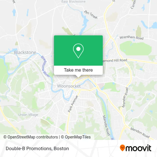 Double-B Promotions map