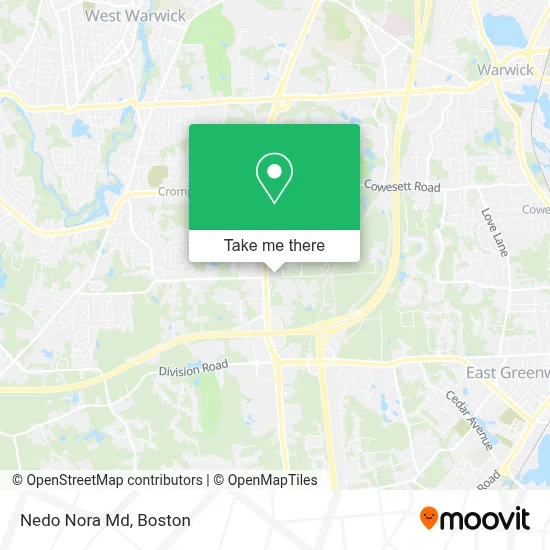 Nedo Nora Md map
