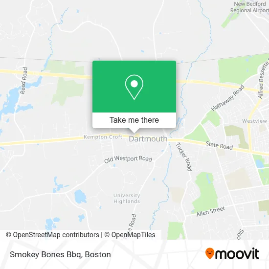 Smokey Bones Bbq map