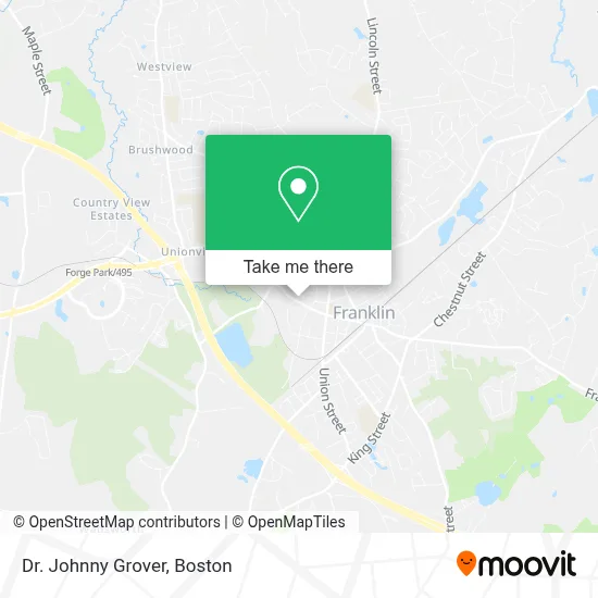 Dr. Johnny Grover map