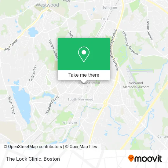 The Lock Clinic map
