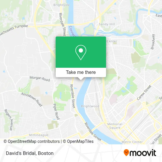 David's Bridal map