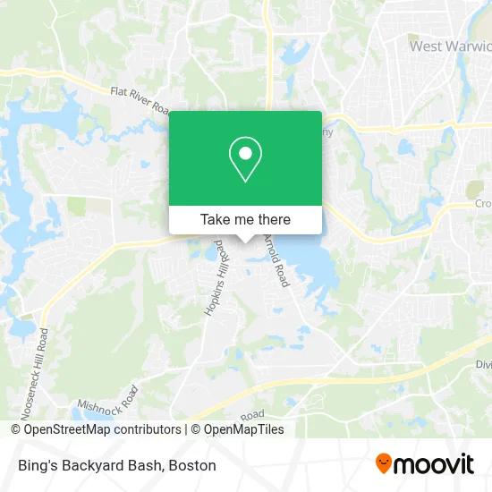 Bing's Backyard Bash map
