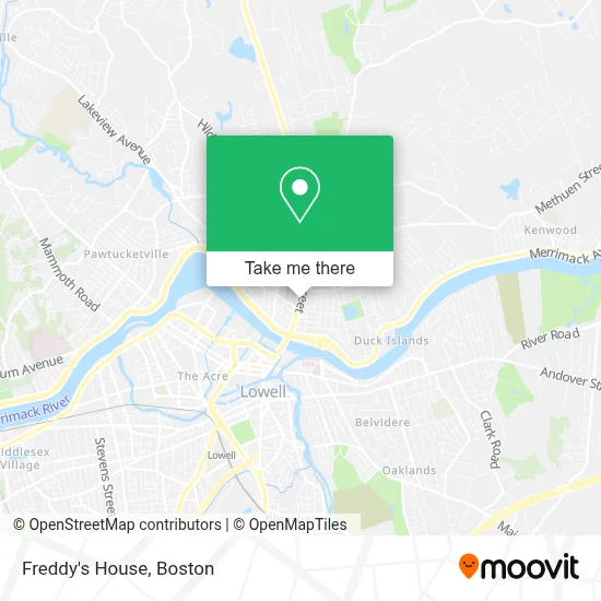 Freddy's House map