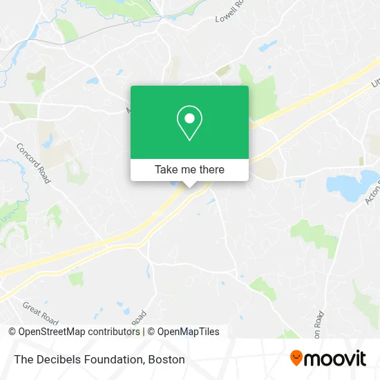 The Decibels Foundation map