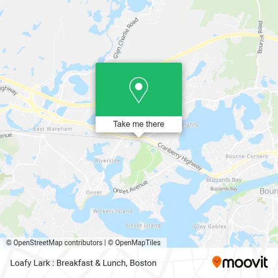 Loafy Lark : Breakfast & Lunch map