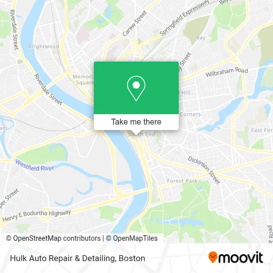 Hulk Auto Repair & Detailing map