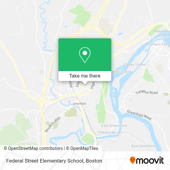 Federal Street Elementary School map