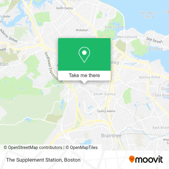 The Supplement Station map