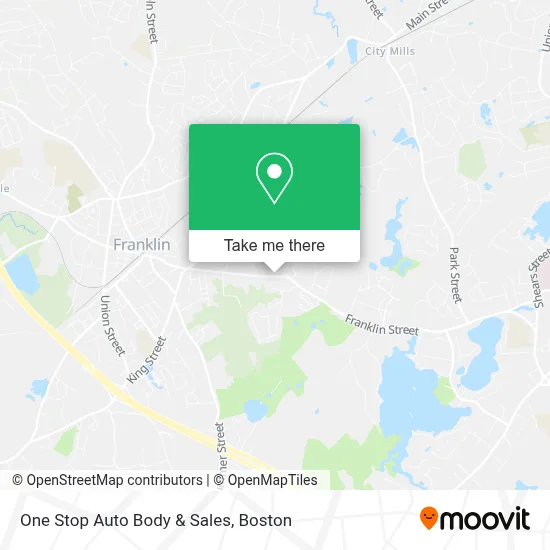 One Stop Auto Body & Sales map
