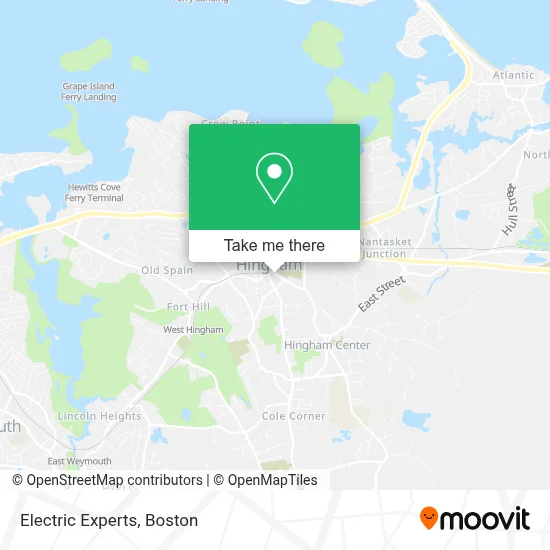 Electric Experts map