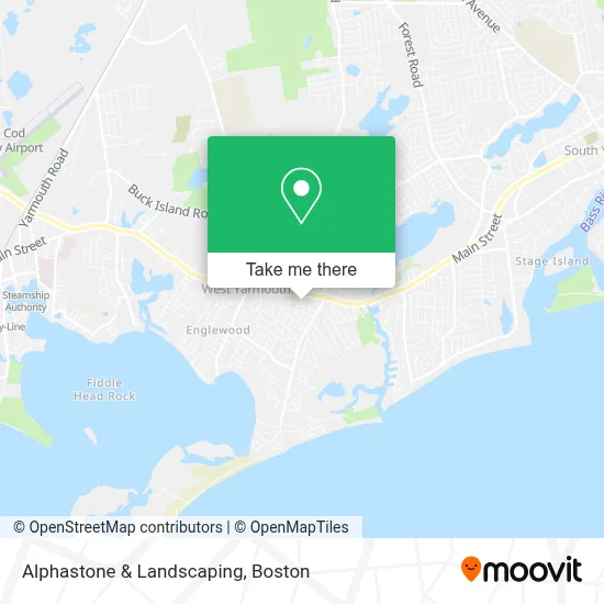Alphastone & Landscaping map