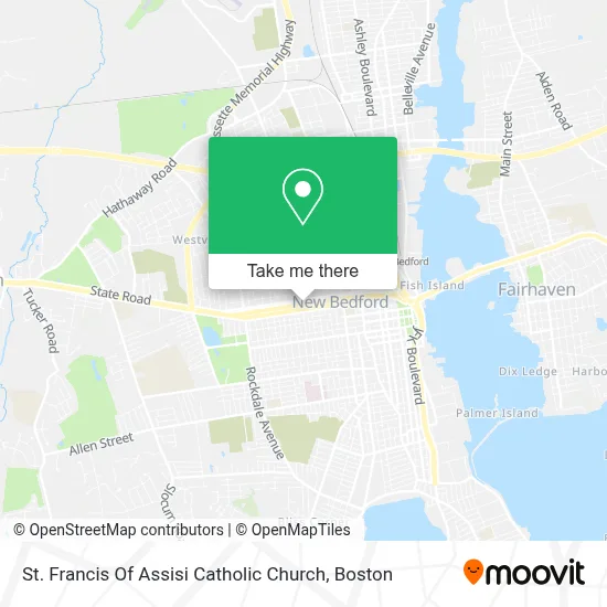 St. Francis Of Assisi Catholic Church map