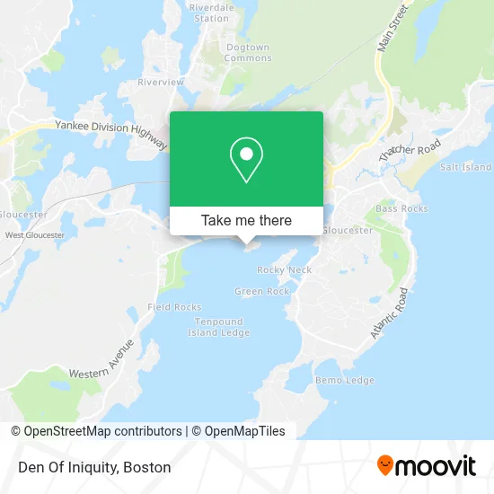 Den Of Iniquity map