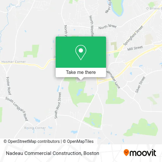 Nadeau Commercial Construction map