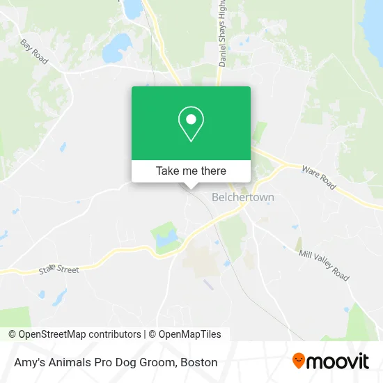 Amy's Animals Pro Dog Groom map