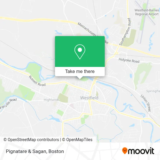 Pignatare & Sagan map