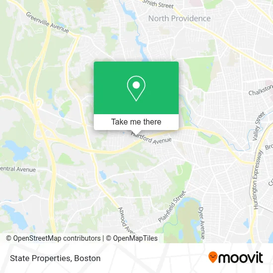 State Properties map