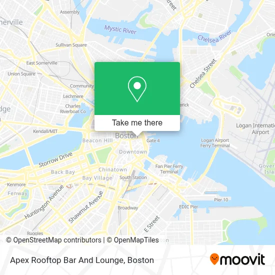 Apex Rooftop Bar And Lounge map