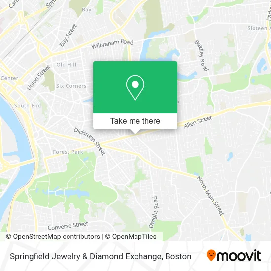 Springfield Jewelry & Diamond Exchange map