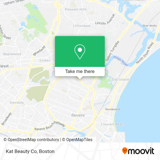 Kat Beauty Co map