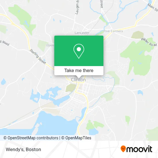 Wendy's map