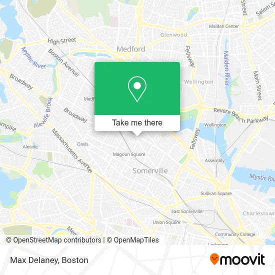 Max Delaney map