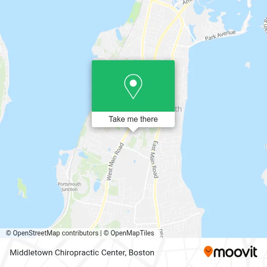 Middletown Chiropractic Center map