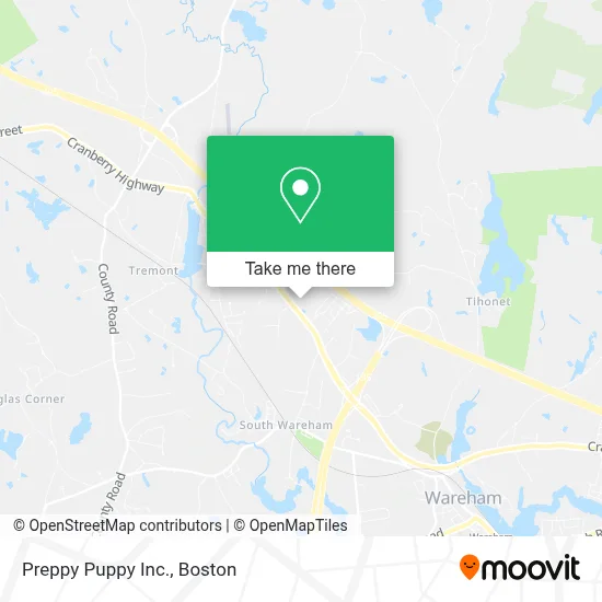 Preppy Puppy Inc. map
