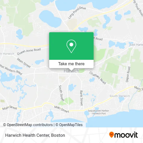 Harwich Health Center map