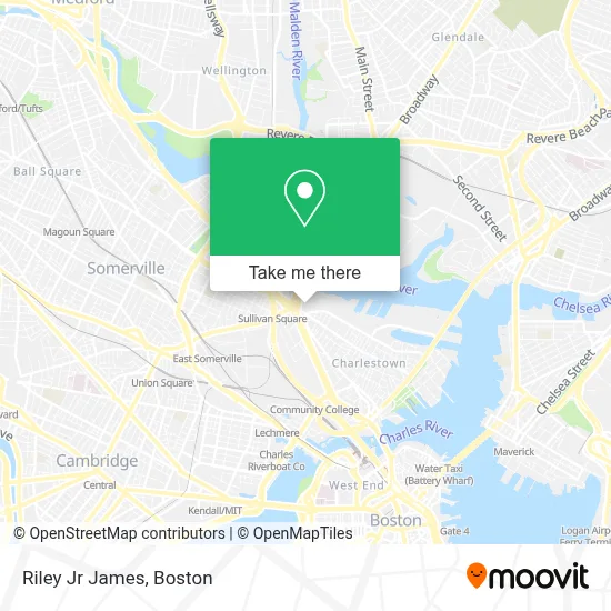 Riley Jr James map