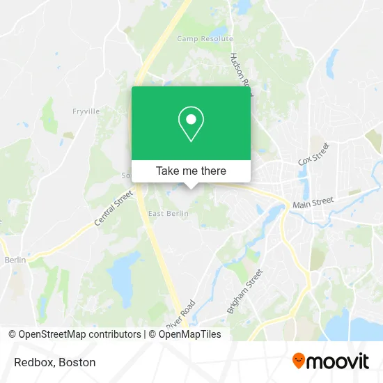 Redbox map