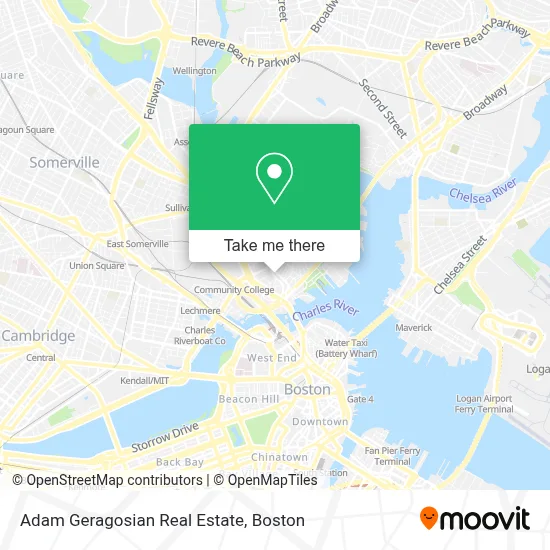 Adam Geragosian Real Estate map