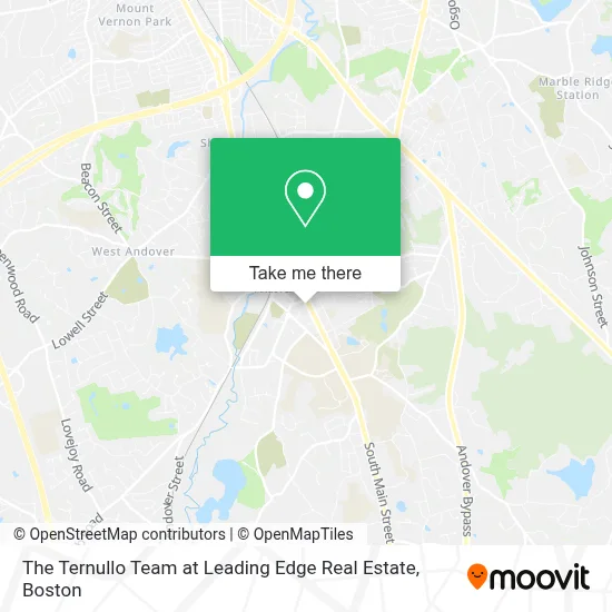 The Ternullo Team at Leading Edge Real Estate map