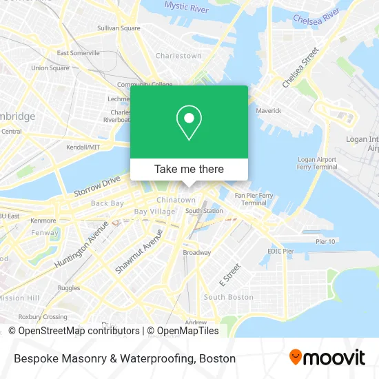 Bespoke Masonry & Waterproofing map