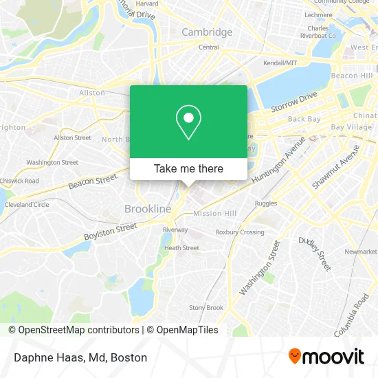 Daphne Haas, Md map
