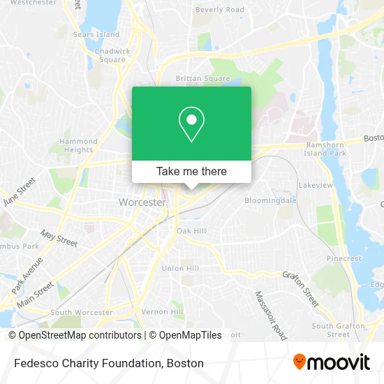 Fedesco Charity Foundation map