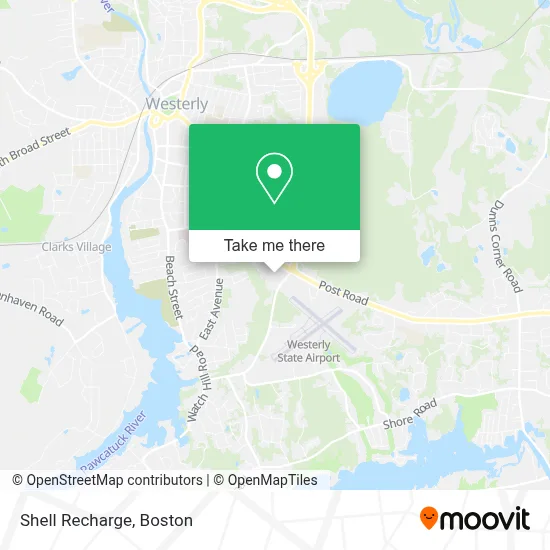 Shell Recharge map