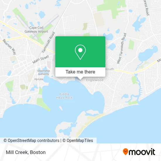 Mill Creek map