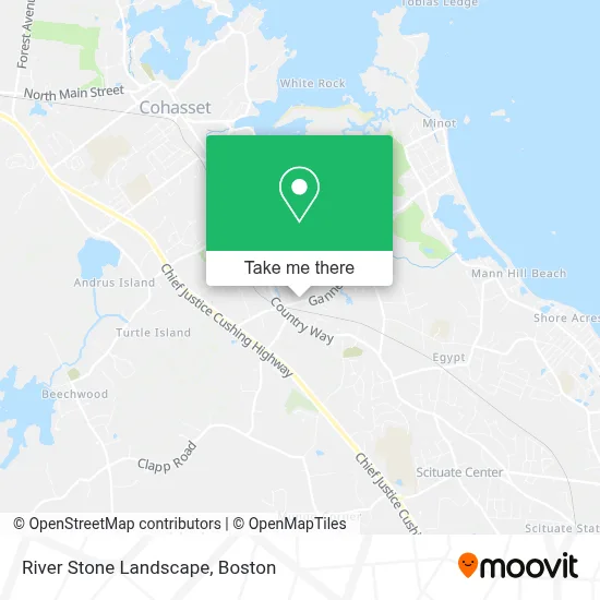 River Stone Landscape map