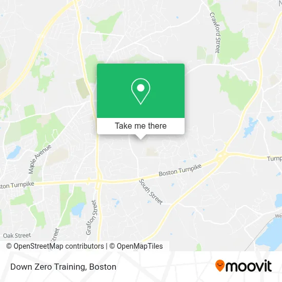 Down Zero Training map