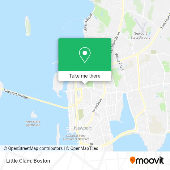 Little Clam map