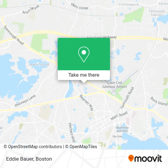 Eddie Bauer map