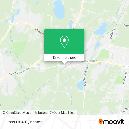 Cross Fit 401 map